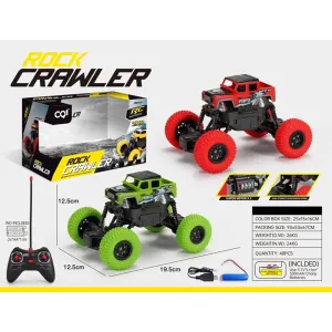 ( NET) Remote-Controlled Rock Crawler Vehicle