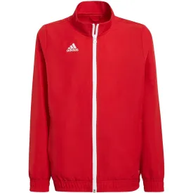 Adidas Entrada 22 Presentation Jacket Red H57540 152Cm