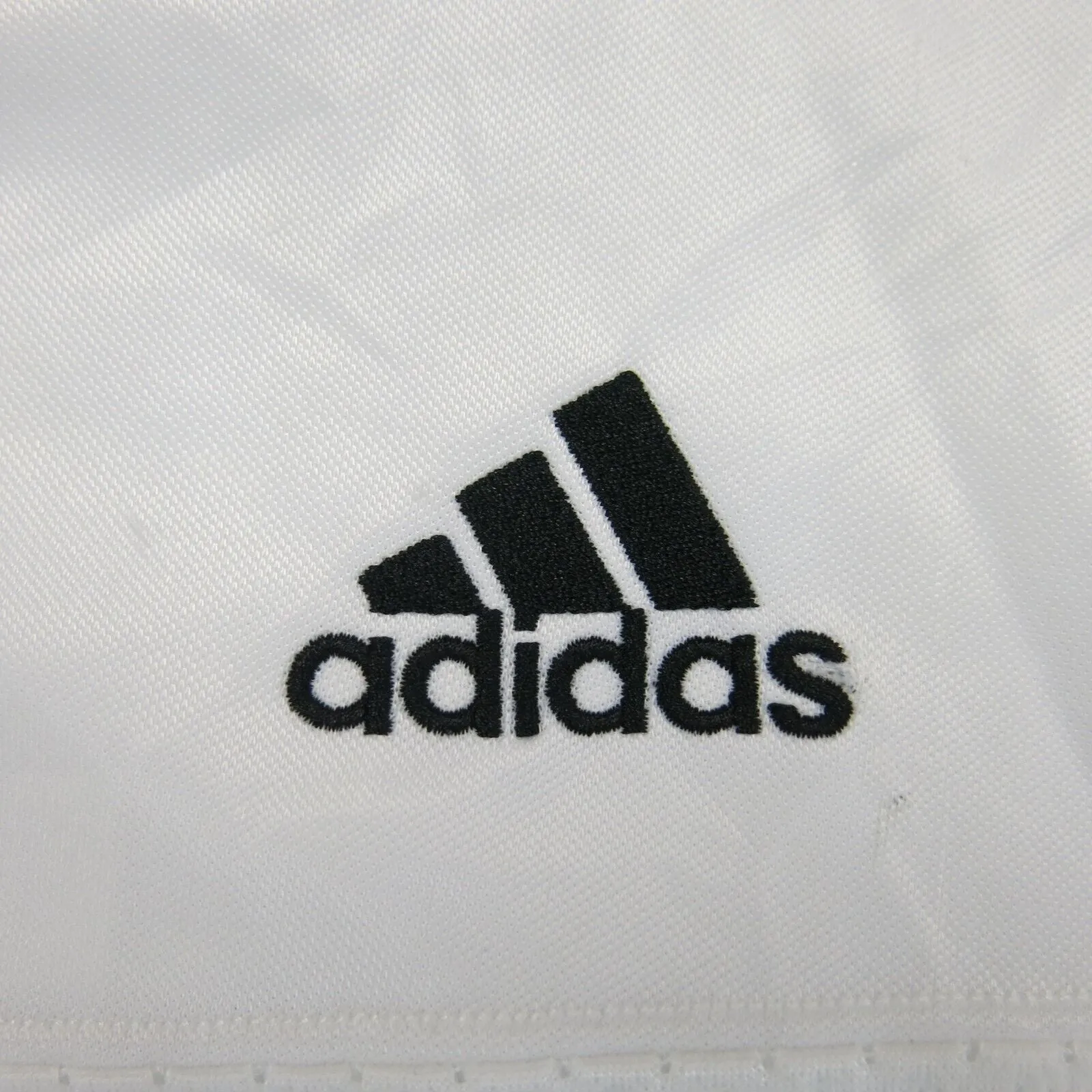 Adidas Football Mens Jersey Short Sleeve Pullover White Practice Team Size XL