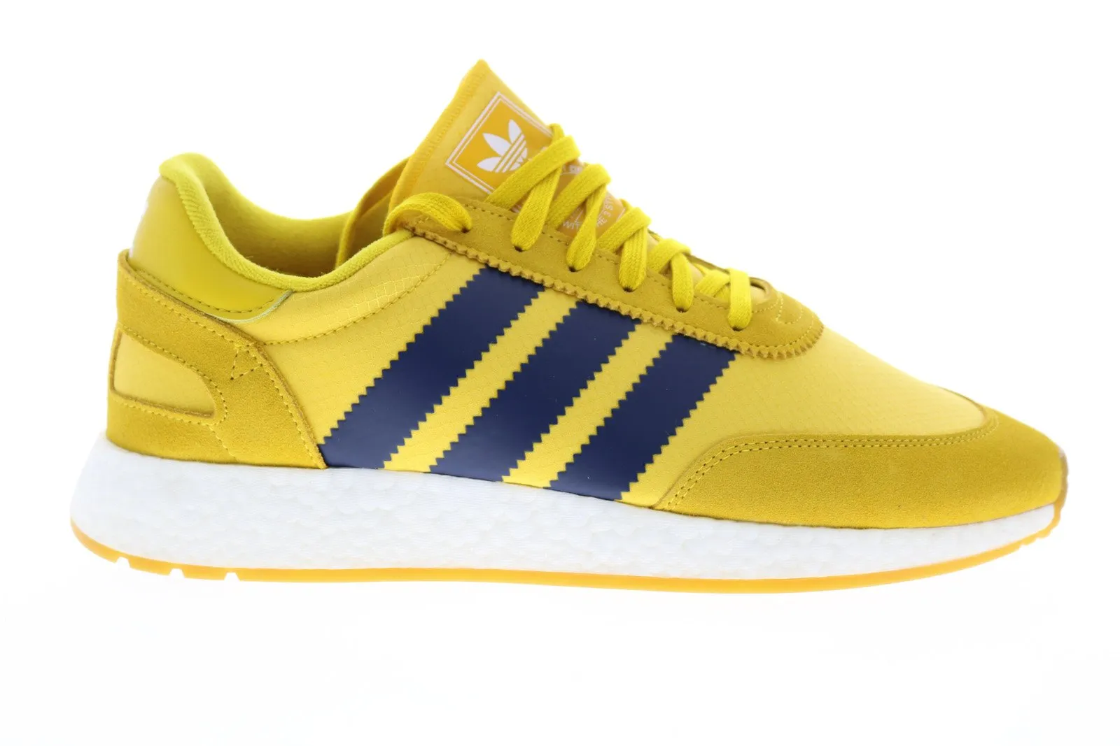 Adidas I-5923 BD7612 Mens Yellow Lace Up Lifestyle Sneakers Shoes