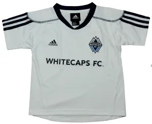 Adidas MLS Soccer Toddlers Vancouver Whitecaps Home Call Up Jersey, White