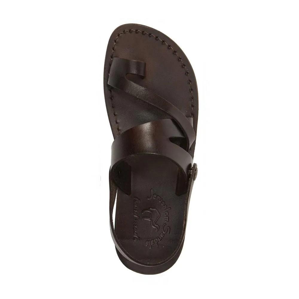 Benjamin - Leather Slingback Sandal | Brown