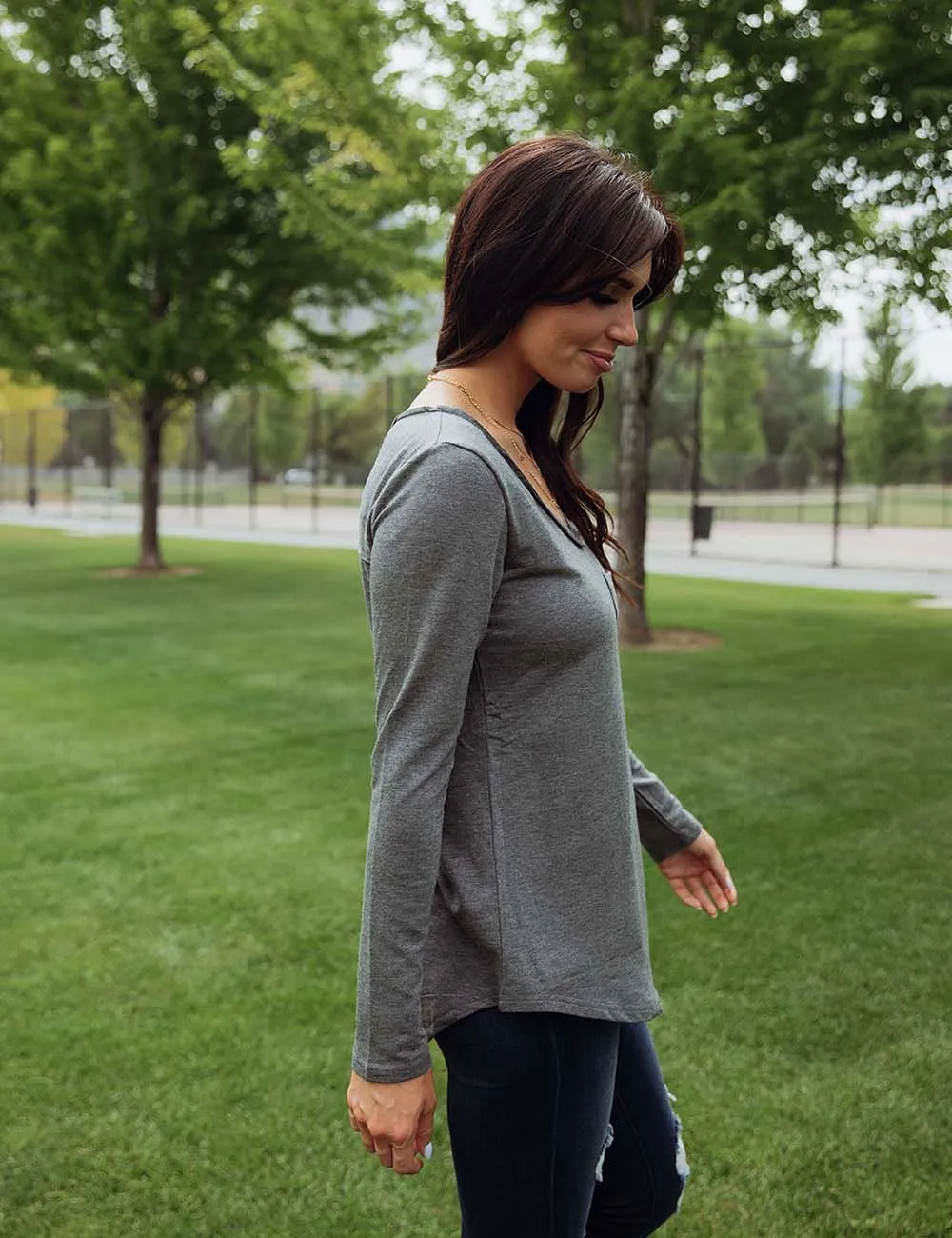 Casual Comfort Pocket Top