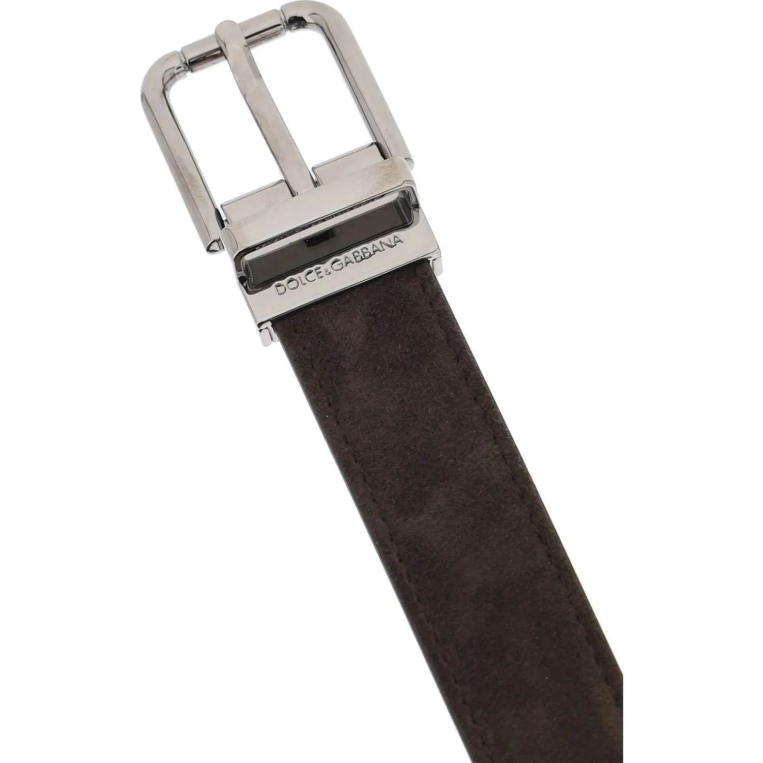 Dolce & Gabbana suede belt for stylish