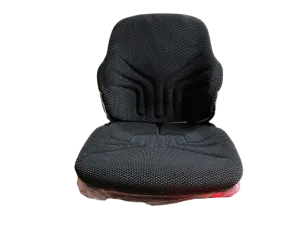 Grammer Seat Top S721 (Upper Only) in Black and Gray Matrix Cloth - P/N: 1205878