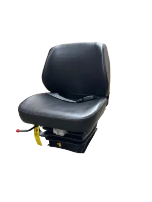 KAB T6-11 Mechanical Suspension Equipment Seat in Black Vinyl – Fits HIAB Moffet