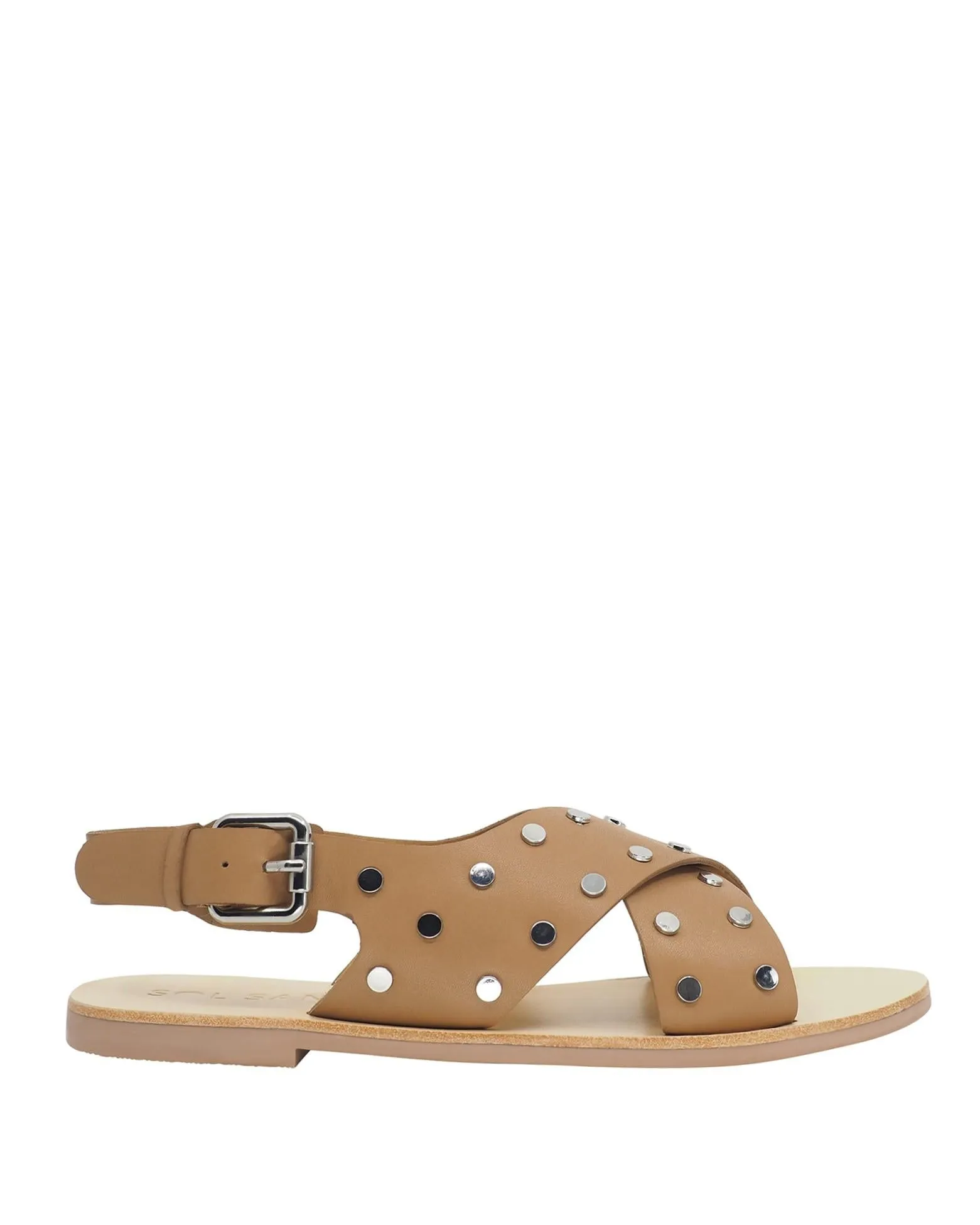 Kyra Sandal Tan/Silver