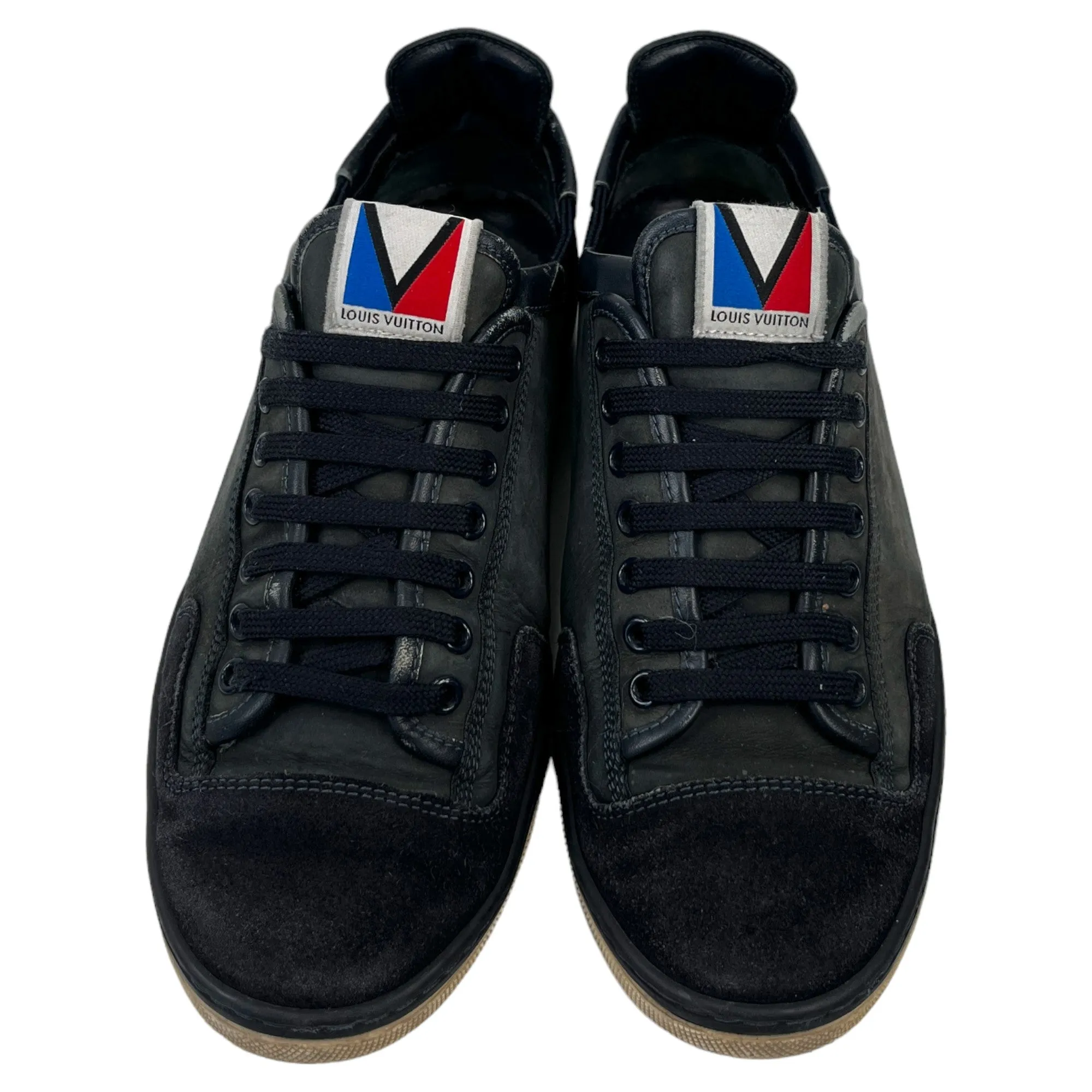 Men's Logo Low Trainers Black Size EU 40 / UK 6