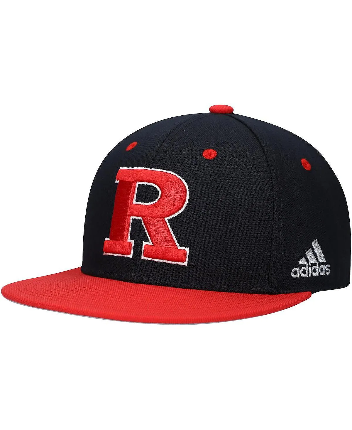 Men's Rutgers Scarlet Knights On-Field Baseball Cap Black adidas