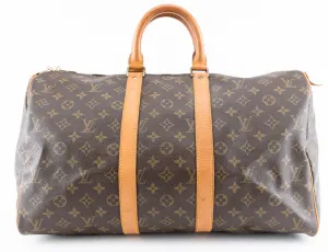 Monogram 45 Keepall Boston Travel Bag