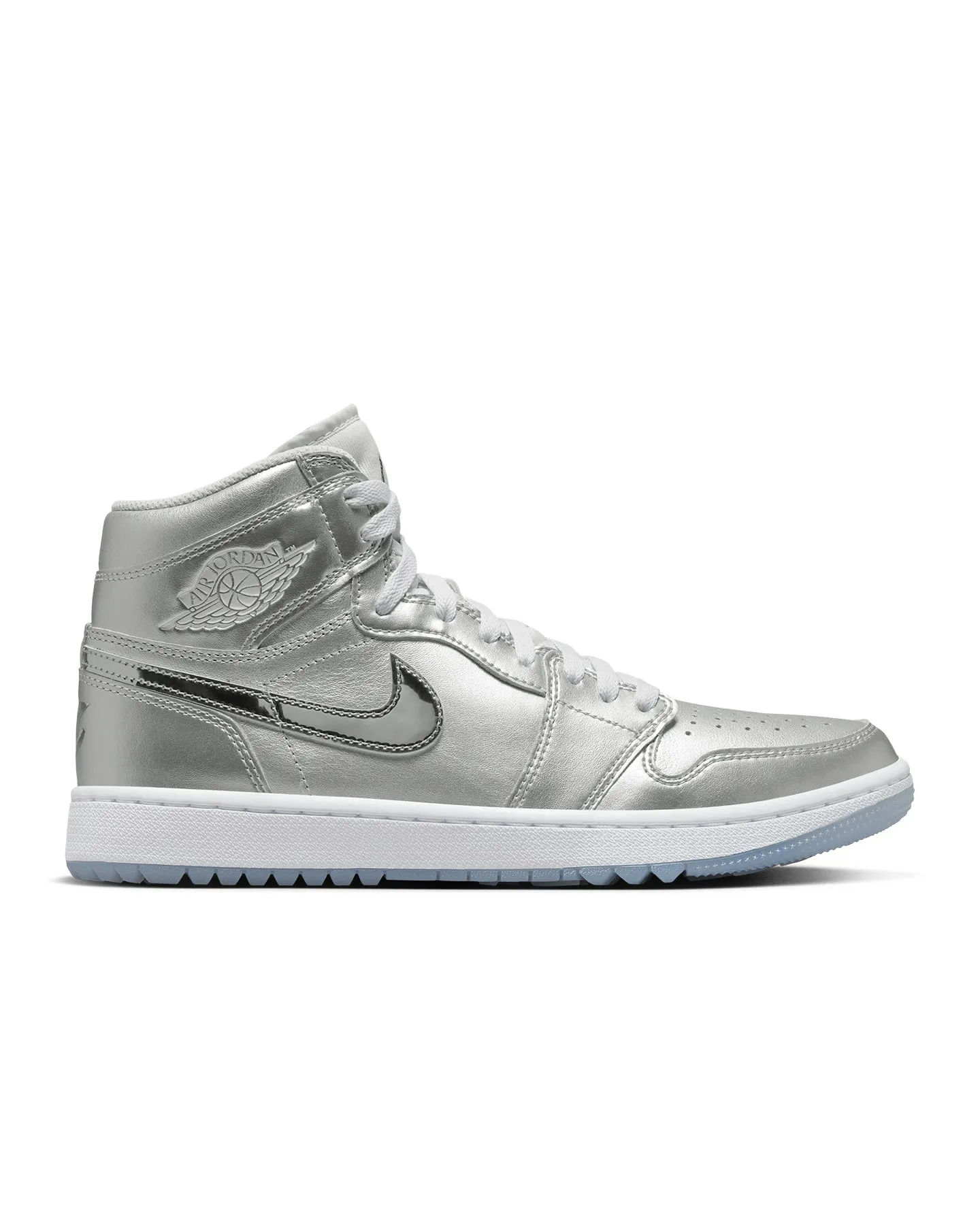 Nike Air Jordan 1 High Golf NRG Men's "Gift Giving" Metallic Silver