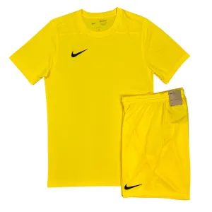 Nike Dri-Fit Tshirt / Shorts Set - Yellow