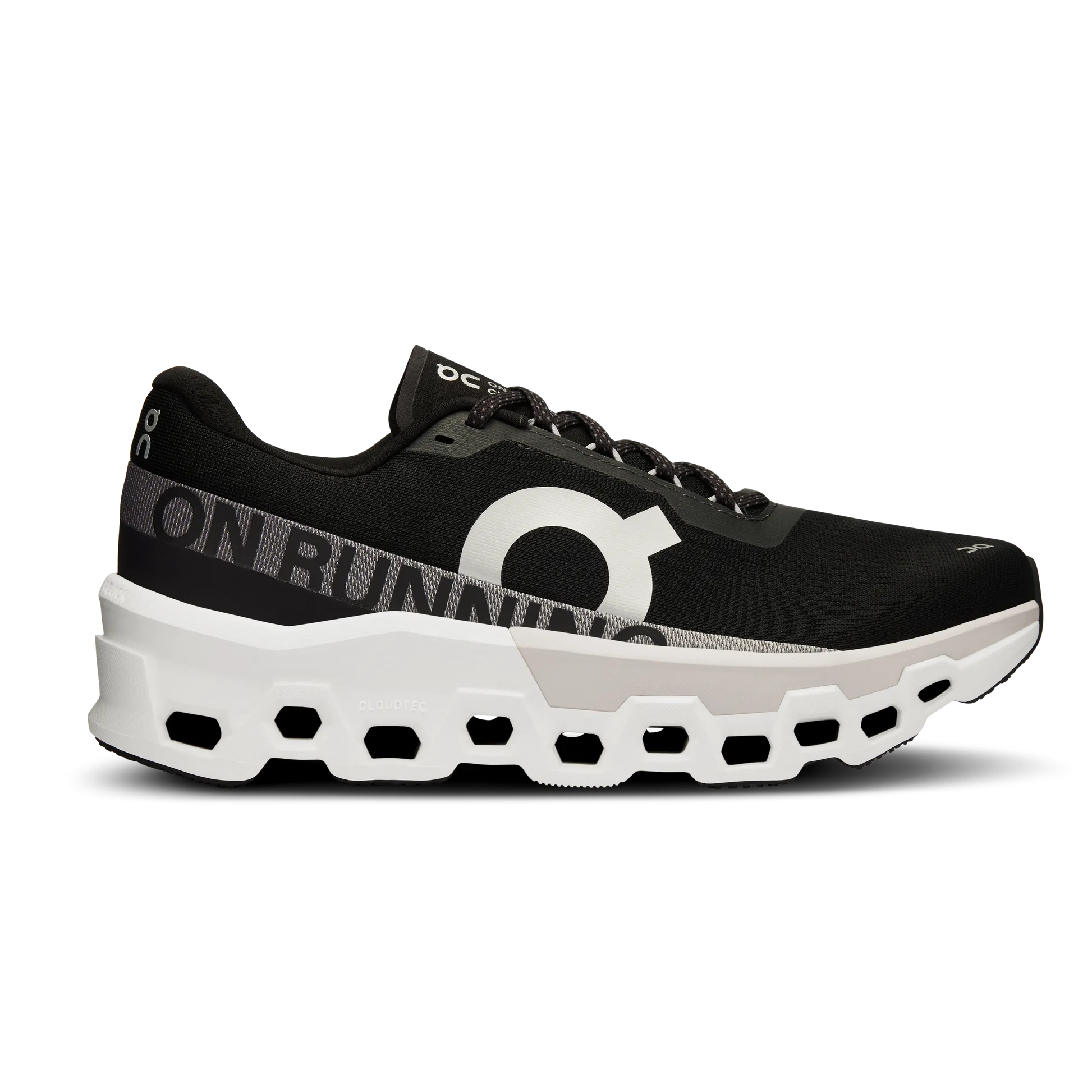 On Running Men's Cloudmonster 2 Shoes - Black / Frost