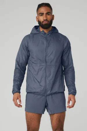 Repeat Running Jacket - Bluestone