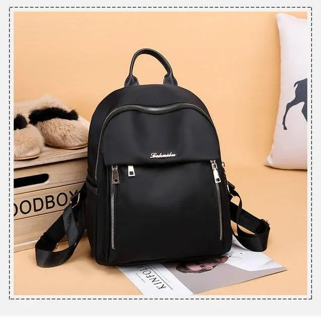 Stylish Oxford Cloth Anti-Theft Shoulder Backpack