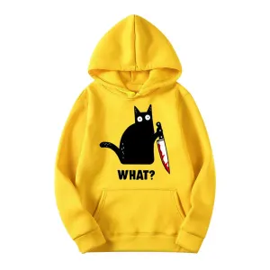 Sweatshirt Loose Hoodie Student Wear Fashion Cartoon Print Hoodie