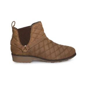 Teva De La Vina Dos Chelsea Quilted Bison Boots