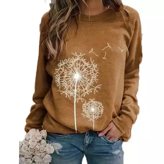 Women's Casual Dandelion Top